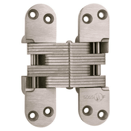 2" 220AS Alloy Steel Invisible Power Transfer Hinge, Satin Nickel