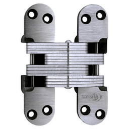 2" 220AS Alloy Steel Invisible Hinge, Unplated