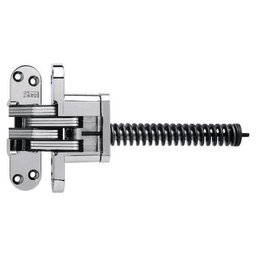 2" 220IC Invisible Closer Hinge, Bright Nickel