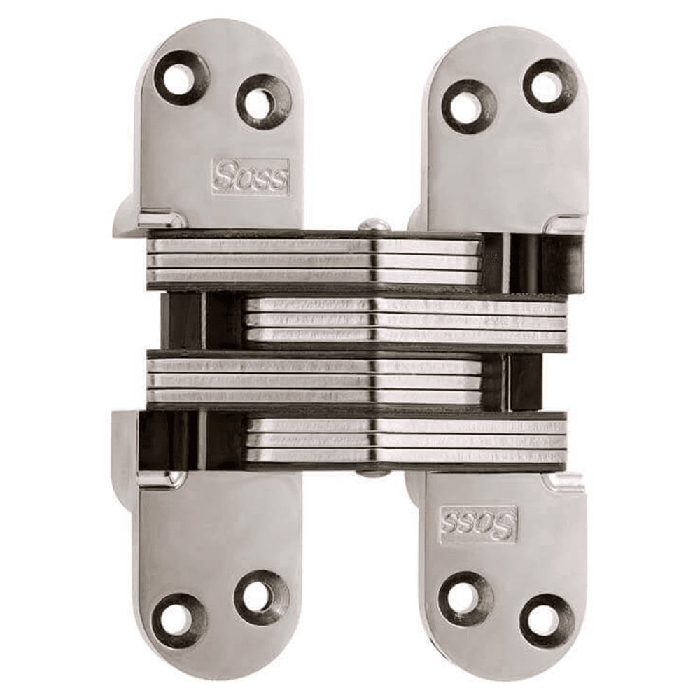 220 Invisible Hinge, Bright Nickel