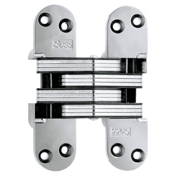 220 Invisible Hinge, Bright Chrome