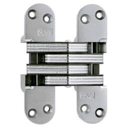 220 Invisible Hinge, Satin Chrome