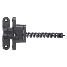 1-3/8" 416IC Invisible Hinge Closer, Black