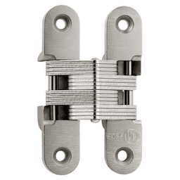1-3/8" 416 Invisible Hinge, Satin Nickel