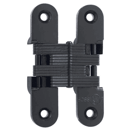 1-3/8" 416 Invisible Hinge, Black