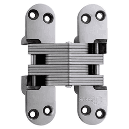1-3/4" 418SS Invisible Power Transfer Hinge 2.5 AMP at VDC, Bright Stainless Steel