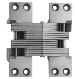 420SS Invisible 180° Opening Hinge, Bright Stainless Steel