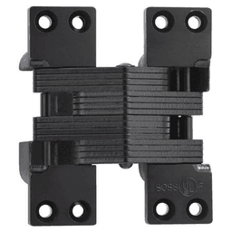 2" 420 Alloy Steel Invisible Hinge, Black