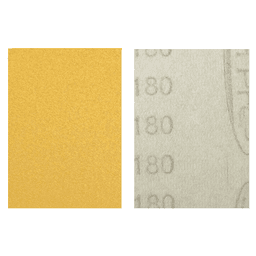 3" x 4" 80 Grit Aluminum Oxide Paper Abrasive Sheet