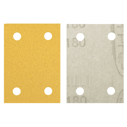 3" x 4" 120 Grit Aluminum Oxide Latex Paper Abrasive Sheet