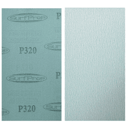 3-2/3" x 7" 220 Grit Aluminum Oxide Abrasive Sheet (100/Box)