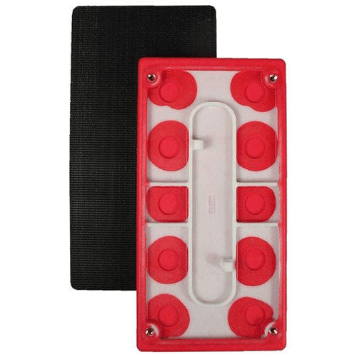 7" x 3-2/3" Backup Backing Pad, No Holes
