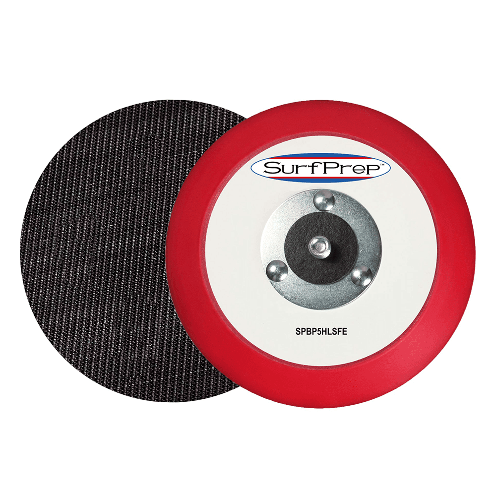 5" Hook/Loop Non-Vacuum Backup Pad, No Holes, Soft Flex Edge
