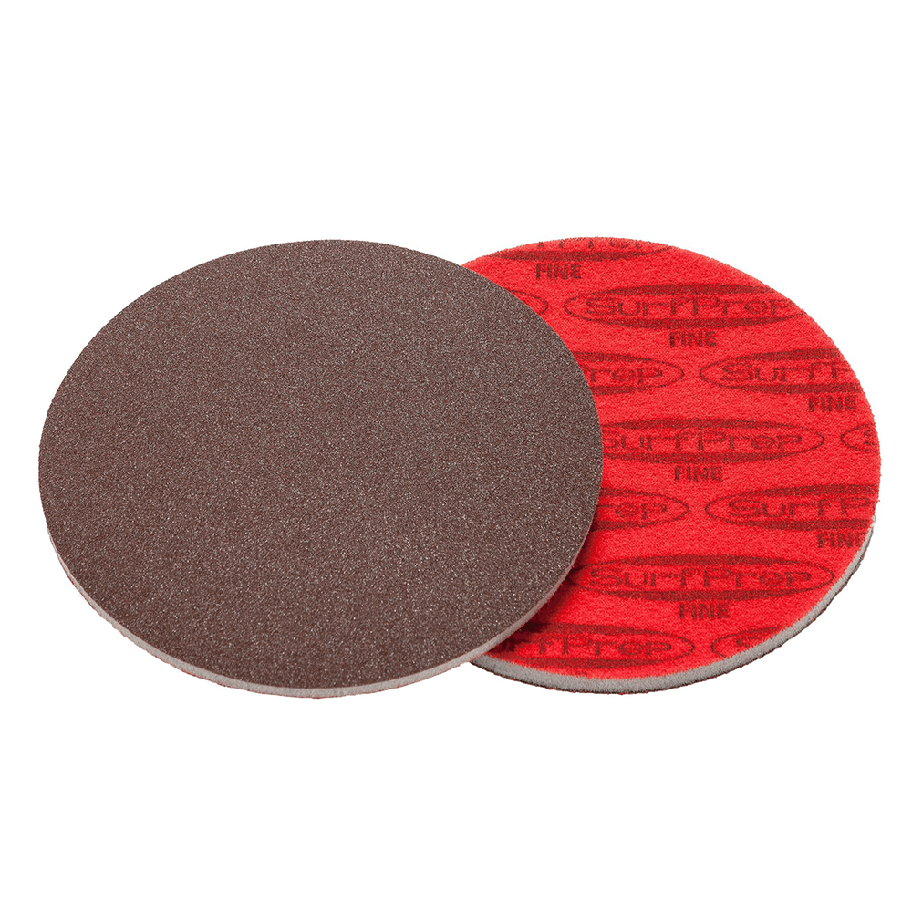 5" Hook/Loop 80 Grit No Holes Sanding Disc, Aluminum Oxide on Foam