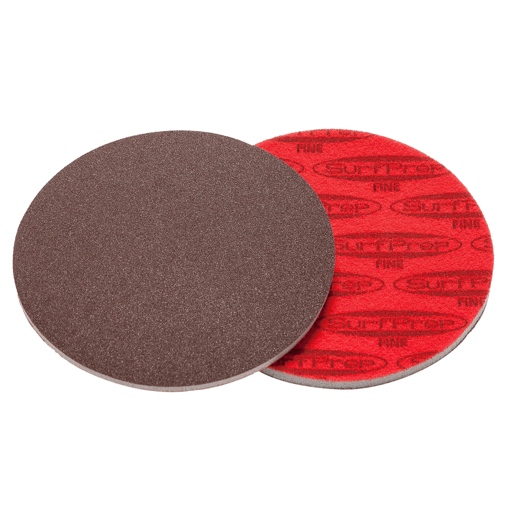 5" 150 Grit No Holes Premium Abrasive Disc, Aluminum Oxide on Foam (100/Box)