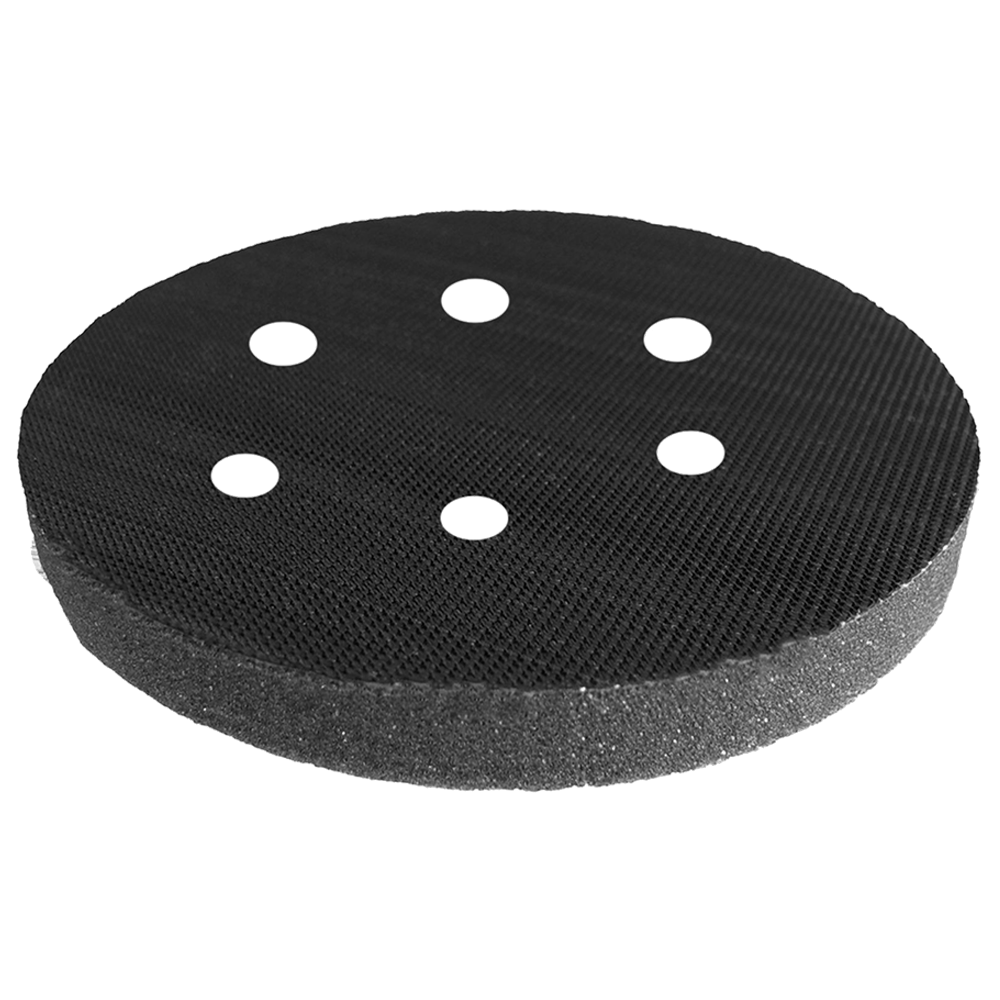 6" Interface Backing Pad, 6 Holes