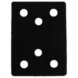 4" x 3" Abrasive Pad Saver, 6 Holes