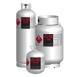 Sta'-Put® 2001M Contact Adhesive, Clear, 140lb Canister