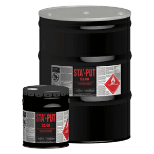 Flammable Contact Adhesive, Clear, 5 Gallon