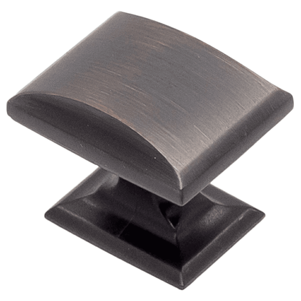 1-1/4" Heritage Rectangle Knob, Oil Rubbed Bronze