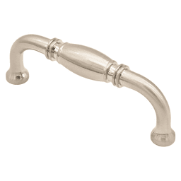 3-25/32" Heritage Handle Pull, Brushed Satin Nickel