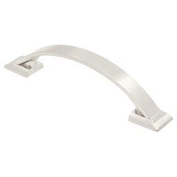 3-25/32" Heritage Cabinet Pull, Brushed Satin Nickel