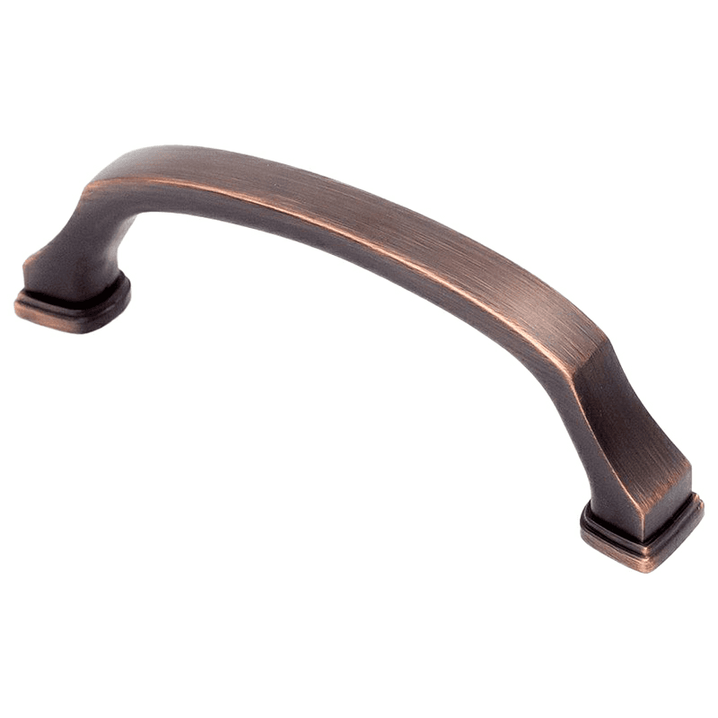 3-25/32" Heritage Cabinet Pull, Oil Rubbed Bronze, 4-5/16" Length