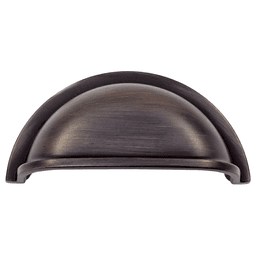 2-63/64" Heritage Cup Pull, Oil Rubbed Bronze