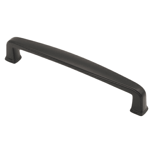 5-3/64" Skyline Cabinet Pull, Matte Black, 5-35/64" Length