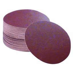 5" Hook & Loop 80 Grit No Holes Sanding Disc, Aluminum Oxide on Paper