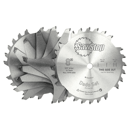 8" Premium Dado Set with Systainer