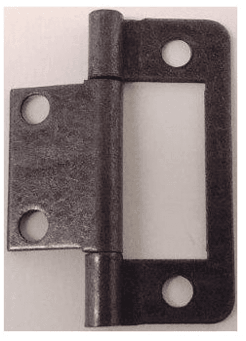 Non-Mortise Butt Hinge, Statuary Bronze