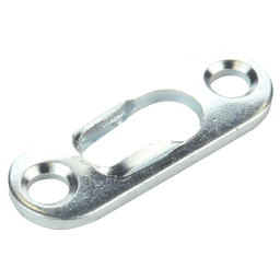 Keyhole Plate, Zinc