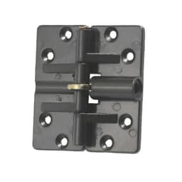 Double Locking Bi-Fold Hinge, Dark Brown