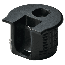 CamFix 16mm Knock-In Housing, Black