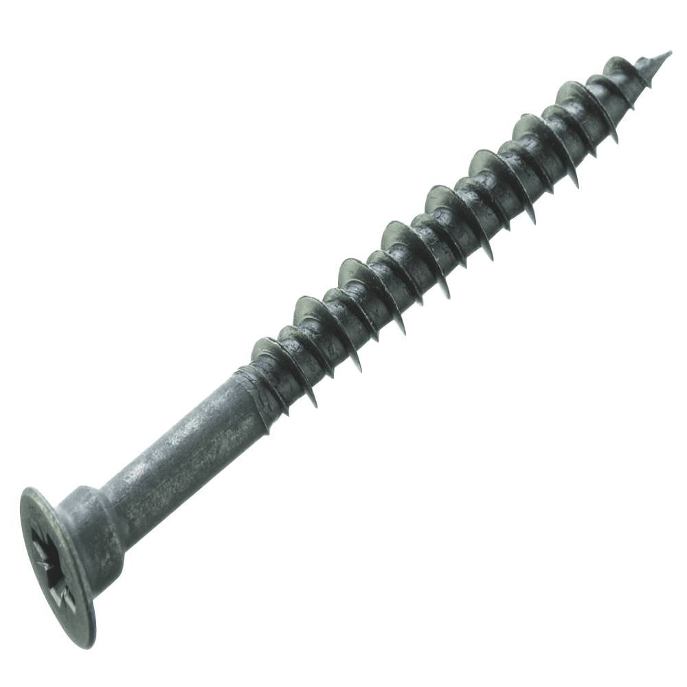 #8 x 38mm Funnel Head Confirmat Screw, Pozi Drive Hi-Lo Thread and Sharp Point, Box of 5 Thousand by Titus Tool Company Inc.