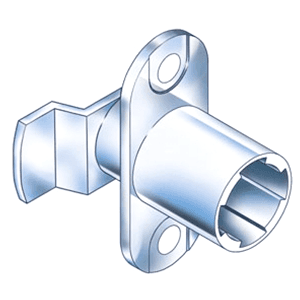 Type 095 Cam Body for Timberline Locks, 13/16" Cam Length, Vertical Mount
