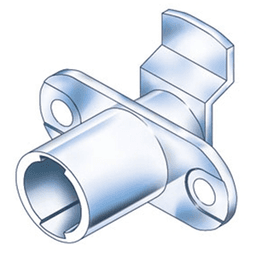 Type 185 Cam Body for Timberline Locks, 13/16" Cam Length, Horizontal Mount