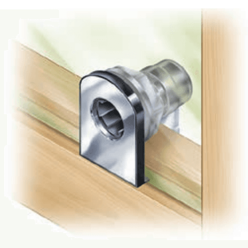 CB-307 Glass Door Lock for Timberline Lock, Vertical Mount