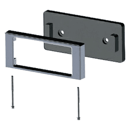 StealthLock Wall Mounting Plate, Satin Nickel