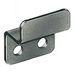 SP-256 Strike Plate, Bright Nickel