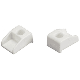 T-161 Rollout Drawer/Tray Bumper, 29/64", White