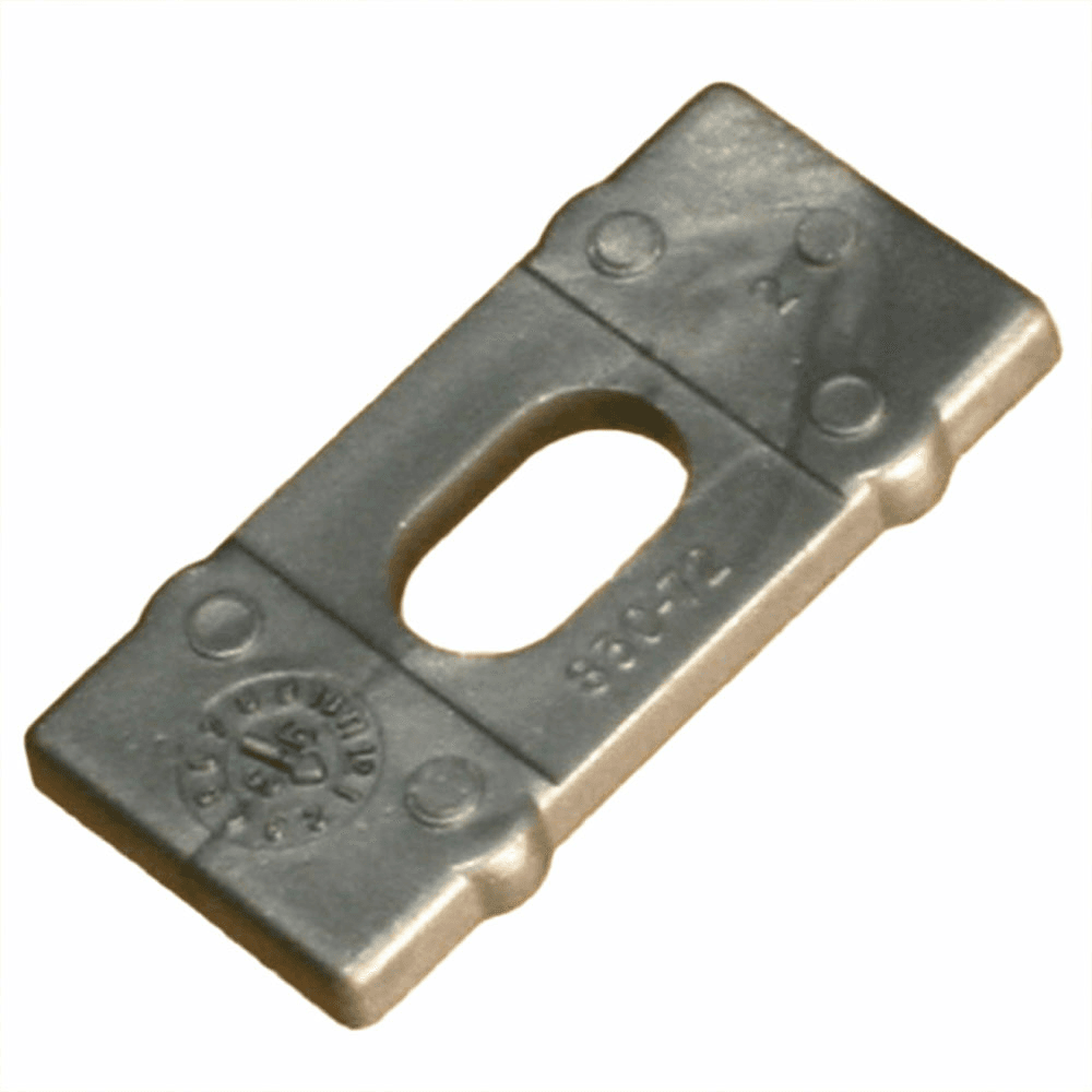 1/8" Hinge Spacer, Silver