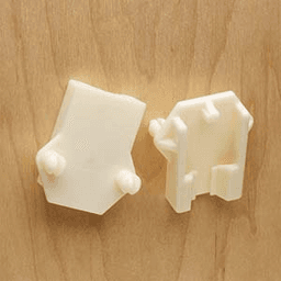 8mm Dowel Molded V-Notch Bracket C-188