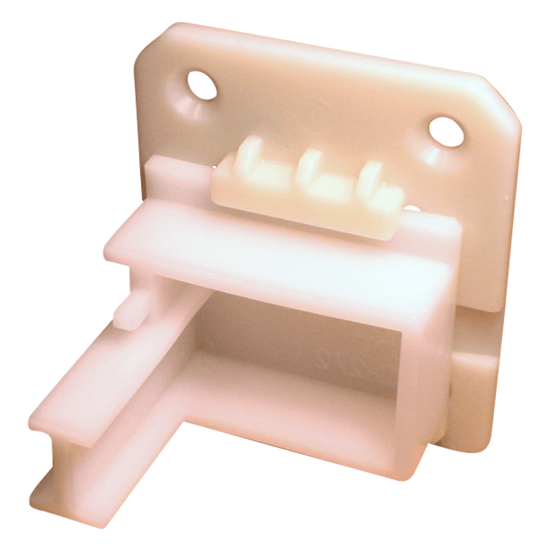 C-278-01 19mm - 23mm Right Adjustable Roller Undermount Bracket, Screw-On (300/Box)
