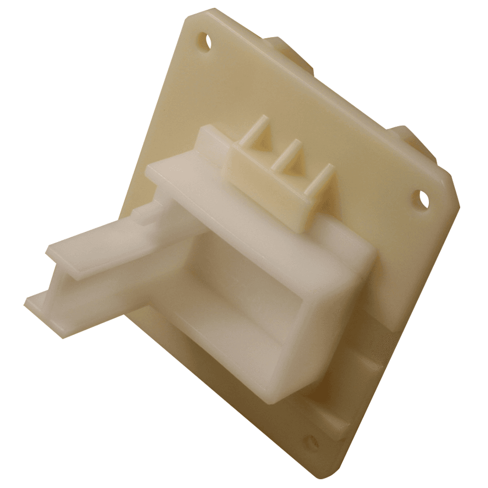 C-296-01 19mm - 23mm Right Adjustable Roller Undermount Bracket, Peninsula (100/Box)