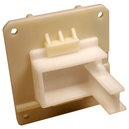 C-296 19mm - 23mm Left Adjustable Roller Undermount Bracket, Peninsula (100/Box)