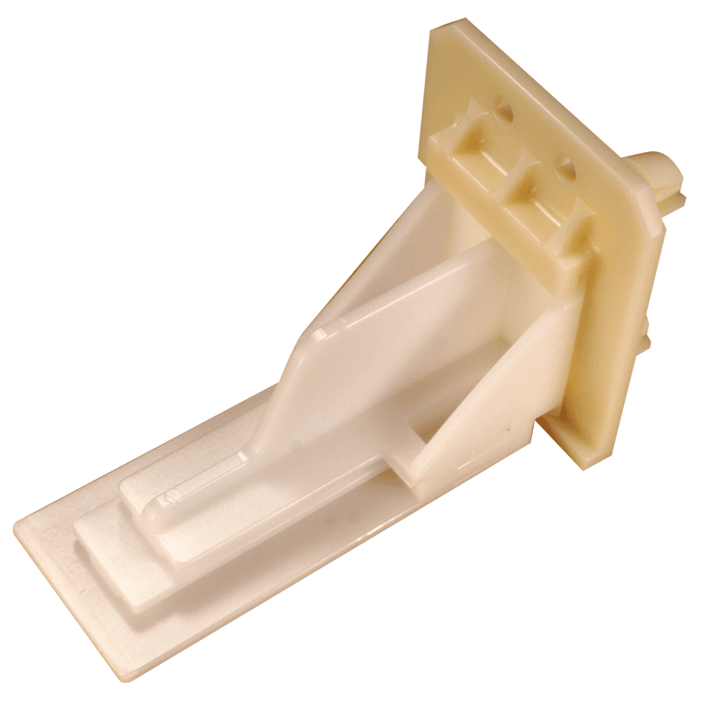 C-319-03 31mm - 35mm Right Adjustable Undermount Bracket, 10mm, Dowelled (100/Box)