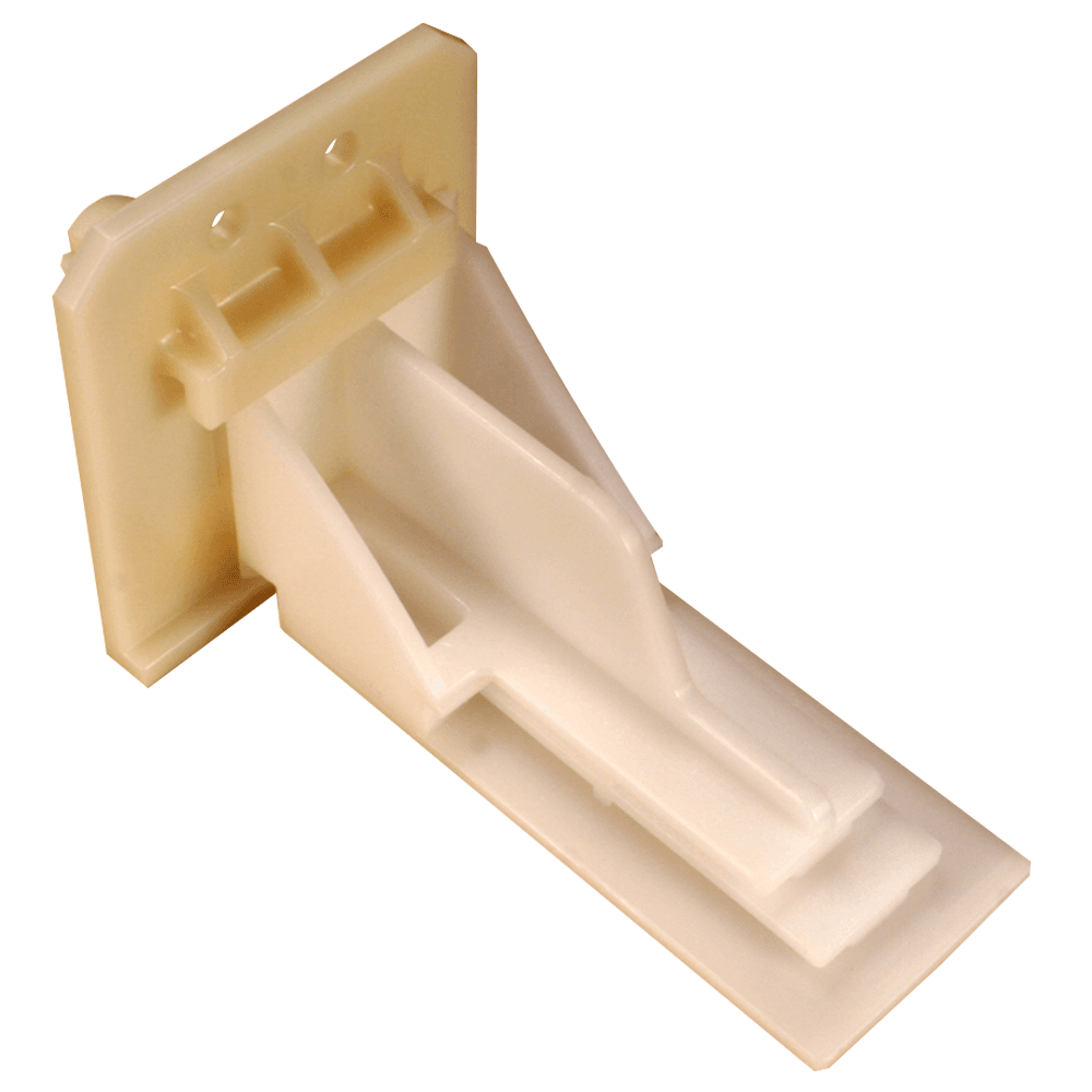 C-340 49mm - 53mm Left Adjustable Undermount Bracket, 10mm, Dowelled (400/Box)