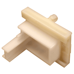C-342-01 20mm - 24mm Right Adjustable Roller Undermount Bracket, 8mm, Dowelled (300/Box)